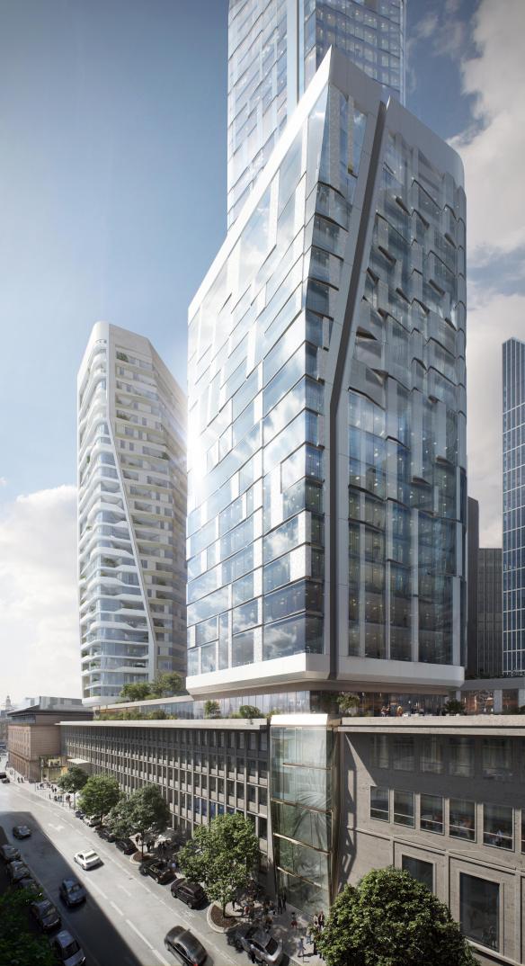 BIG Designs New Tower for Frankfurt